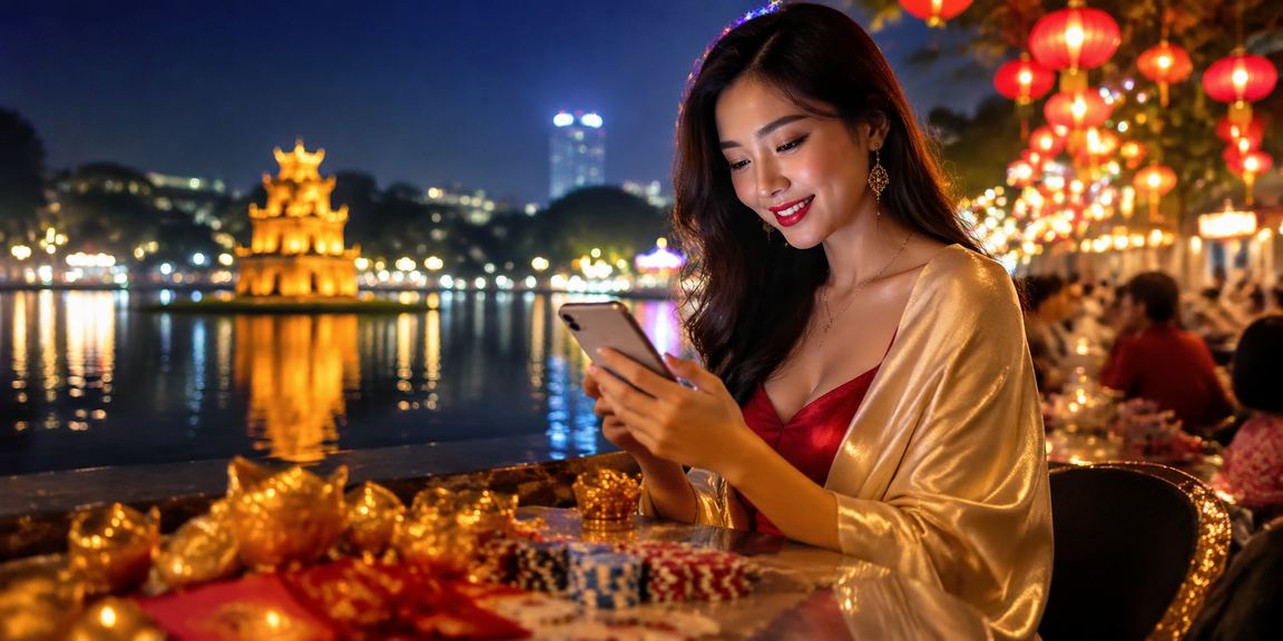 Người dùng Hà Nội xem ưu đãi và bonus casino trực tuyến trên điện thoại