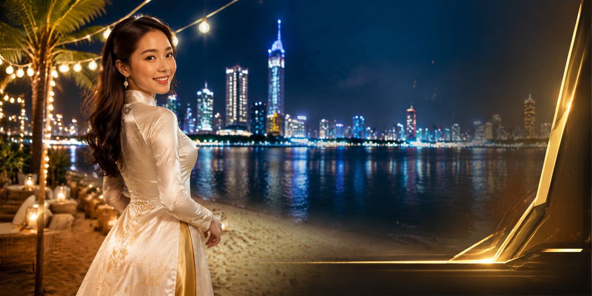 Người dùng mặc áo dài trải nghiệm casino và giải trí tại Thành phố Hồ Chí Minh