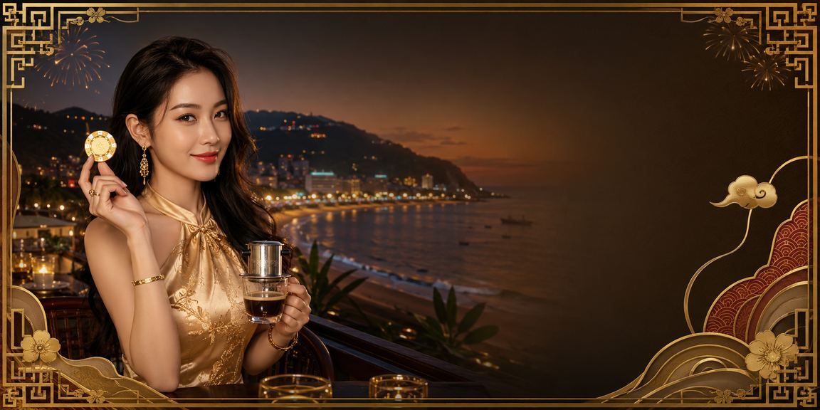 Người dùng Vũng Tàu thư giãn tại quán cà phê và tham gia giải trí casino trực tuyến